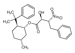 640279-63-6 spectrum, O-[(2S)-hydroxy-(3R)-3-nitro-4-phenylbutanoyl]-(1'R,2'S,5'R)-8'-phenylmenthol