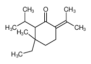 3-乙基-2-(异丙基)-6-(异亚丙基)-3-甲基环己烷-1-酮