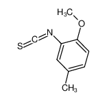 2-甲氧基-5-甲基苯基异硫代氰酸酯