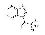 2,2,2-trichloro-1-(1H-pyrrolo[2,3-b]pyridin-3-yl)ethanone 163220-69-7