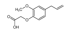 (4-烯丙基-2-甲氧基苯氧基)乙酸图片