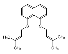 173166-12-6 structure, C20H24S2