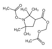 1-Acetoxy-3-(acetoxymethoxy)carbonyl-2,2,5,5-tetramethylpyrrolidine 439858-40-9