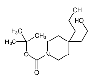 4,4-双(2-羟基乙基)-1-哌啶甲酸叔丁酯