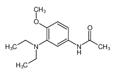 N-[3-(diethylamino)-4-methoxyphenyl]acetamide 19433-93-3