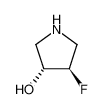 (3R,4R)-4-fluoropyrrolidin-3-ol 1524707-61-6