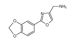 2-苯并[1,3]二氧代-5-噁唑-4-甲胺
