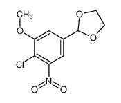 141206-79-3 2-(4-chloro-3-methoxy-5-nitrophenyl)-1,3-dioxolane
