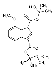 1218790-26-1 structure, C20H28BNO5