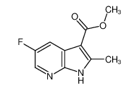 methyl 5-fluoro-2-methyl-1H-pyrrolo[2,3-b]pyridine-3-carboxylate 1312755-47-7