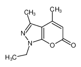 88549-98-8 1-ethyl-3,4-dimethylpyrano[2,3-c]pyrazol-6-one