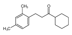 1-cyclohexyl-3-(2,4-dimethylphenyl)propan-1-one 898794-70-2