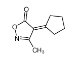 17975-64-3 4-环戊基亚基-3-甲基-1,2-恶唑-5(4H)-酮