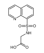 2-(quinolin-8-ylsulfonylamino)acetic acid 115241-94-6