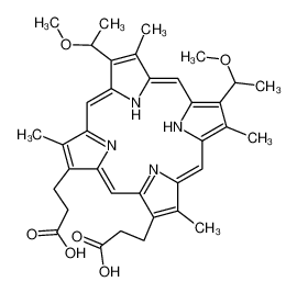 31444-62-9 2,4-二-(alpha-甲氧基乙基)次卟啉-Ix二钾盐