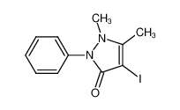 129-81-7 structure, C11H11IN2O