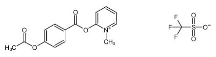 1257841-81-8 2-(4-acetoxybenzoyloxy)-1-methylpyridinium triflate