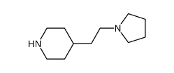 4-(2-pyrrolidin-1-ylethyl)piperidine 14759-08-1