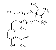 904925-64-0 spectrum, 4-(2,6-dimethyl-4-triisopropylsilanyloxy-benzyl)-2-isopropyl-phenol