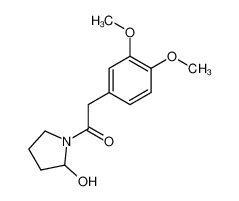 930296-82-5 2-(3,4-Dimethoxy-phenyl)-1-(2-hydroxy-pyrrolidin-1-yl)-ethanone