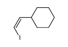 67404-69-7 spectrum, (Z)-1-iodo-2-cyclohexyl-1-ethene