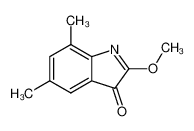 861586-96-1 spectrum, 2-methoxy-5,7-dimethyl-indol-3-one