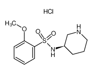 (R)-2-Methoxy-N-piperidin-3-yl-benzenesulfonamide hydrochloride 947532-56-1