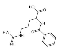 (2S)-2-benzamido-5-(diaminomethylideneamino)pentanoic acid,hydrochloride 125652-40-6