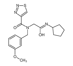 605638-66-2 structure, C18H22N4O3S