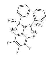 34609-93-3 structure, C22H22F5NSi2