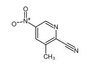 3-甲基-5-硝基-2-吡啶甲腈