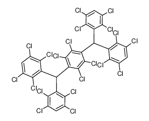 105633-33-8 structure, C32H6Cl20