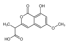 181427-78-1 structure, C13H12O6