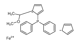 82863-72-7 structure, C25H25FeOP