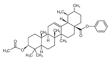 104668-95-3 spectrum, phenyl-3β-acetoxy-urs-12-en-28-oate