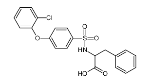 N-{[4-(2-Chlorophenoxy)phenyl]sulfonyl}phenylalanine 1009715-73-4