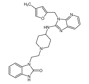 120073-73-6 structure, C26H29N7O2