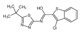 600122-34-7 structure, C15H14ClN3OS2