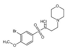 85477-20-9 structure, C13H20BrClN2O4S