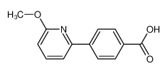 4-(6-Methoxypyridin-2-yl)benzoic acid 867256-80-2