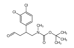 tert-butyl (2-(3,4-dichlorophenyl)-4-oxobutyl)(methyl)carbamate