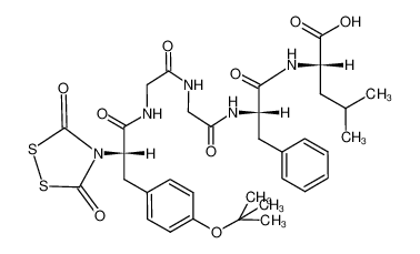 96998-93-5 structure, C34H43N5O9S2