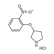 3-(2-Nitrophenoxy)pyrrolidine hydrochloride 1220020-09-6