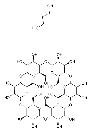 114429-10-6 structure, C40H70O31