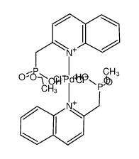 209846-88-8 structure, C24H28Cl2N2O6P2Pd++