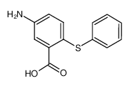 5-amino-2-phenylsulfanylbenzoic acid 63185-86-4