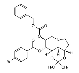 134100-31-5 structure, C26H28BrNO7