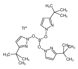 氢三(3-叔-丁基吡唑-1-基)硼酸盐铊盐