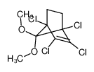 1,2,3,4-tetrachloro-7,7-dimethoxybicyclo[2.2.1]hept-2-ene