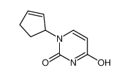 1-cyclopent-2-en-1-ylpyrimidine-2,4-dione 143541-91-7